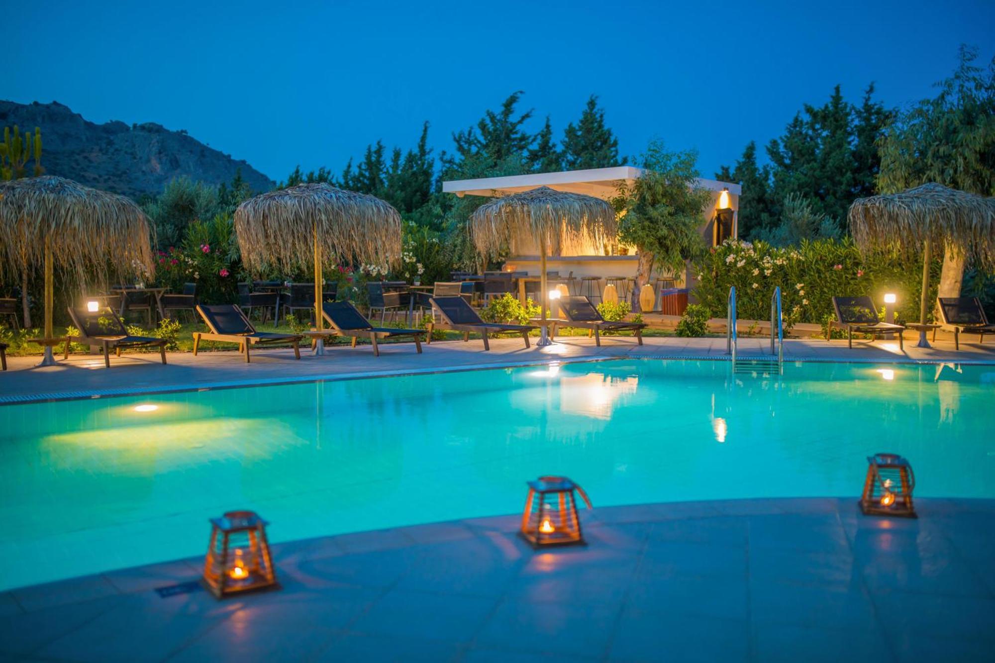 Lindos Breeze Beach Hotel Киотари Экстерьер фото